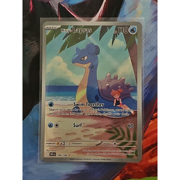 Other - Misty's Lapras 194/182 Sv10: Destined Rivals Holo